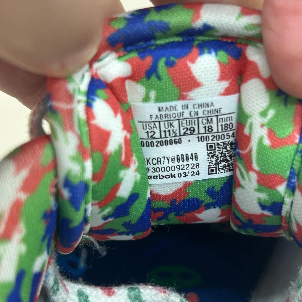 Reebok Classic PJ Masks Kids Shoes Sneakers Multicolor 10020054 Size 12 Kids
